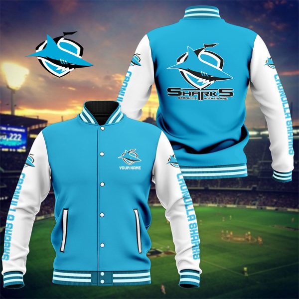 Cronulla-Sutherland Sharks Varsity Jacket - VANDH 578