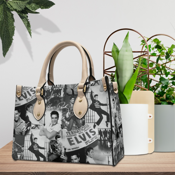 Elvis Presley Leather HandBag - HOATT 1274