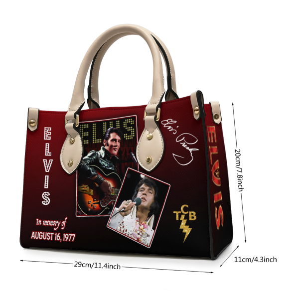 Elvis Presley Leather HandBag - HOATT 1242
