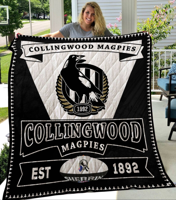 Collingwood FC Quilt Blanket - VANDH 509