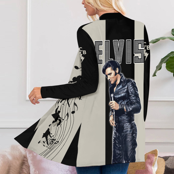 Elvis Presley Women’s Patch Pocket Cardigan – ANHNV 1558