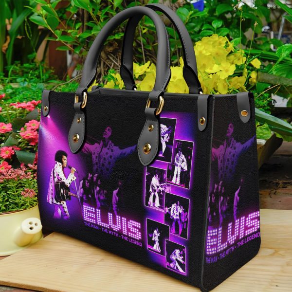 Elvis Presley Leather HandBag - ANHNV 1829