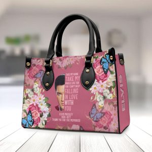 Elvis Presley Leather HandBag - ANHNV 1848