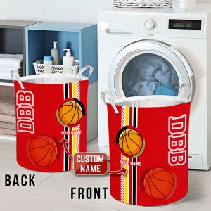 Personalized Germany Men's National Basketball Team Laundry Basket - ANHNV 1854