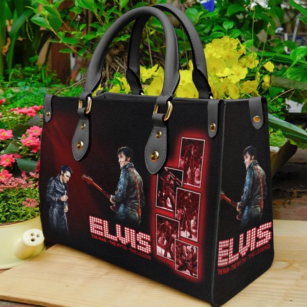 Elvis Presley Leather HandBag - ANHNV 1867