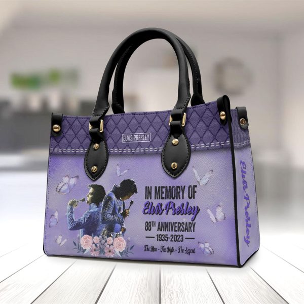 Elvis Presley Leather HandBag - ANHNV 1871