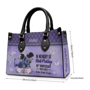 Elvis Presley Leather HandBag - ANHNV 1871