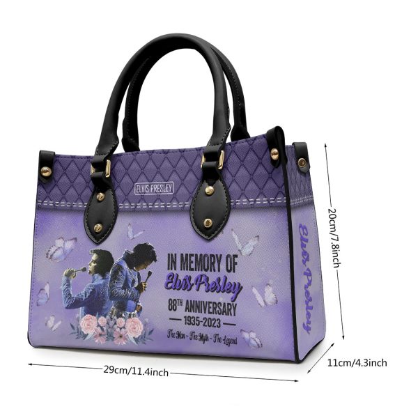 Elvis Presley Leather HandBag - ANHNV 1871
