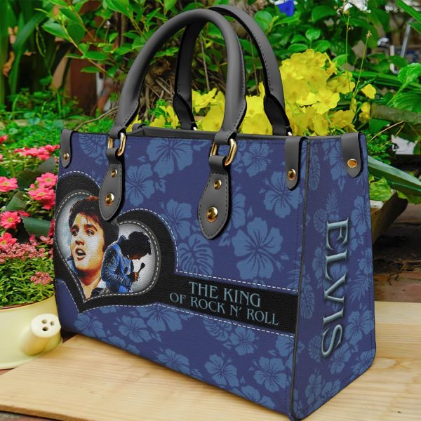 Elvis Presley Leather HandBag - ANHNV 1872