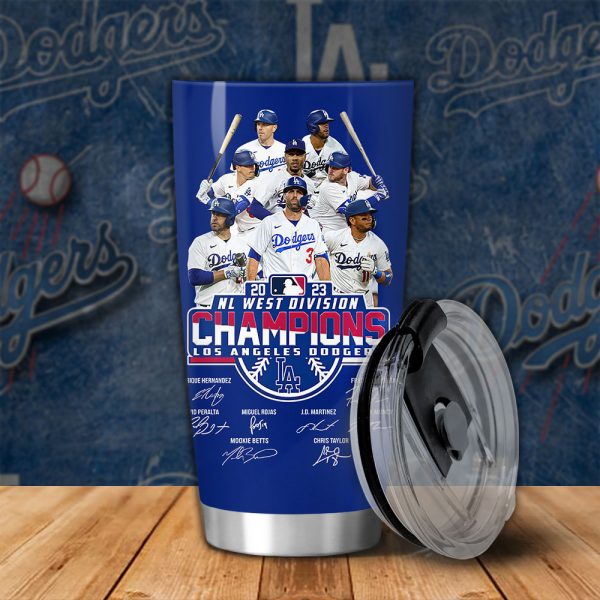 Los Angeles Dodgers Tumbler Cup - ANHNV 1889