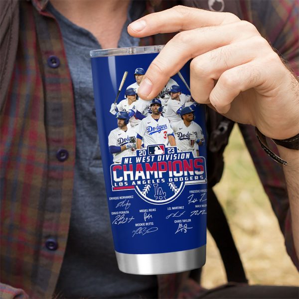 Los Angeles Dodgers Tumbler Cup - ANHNV 1889