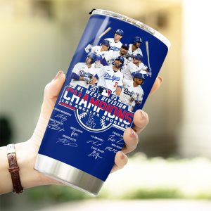 Los Angeles Dodgers Tumbler Cup - ANHNV 1889