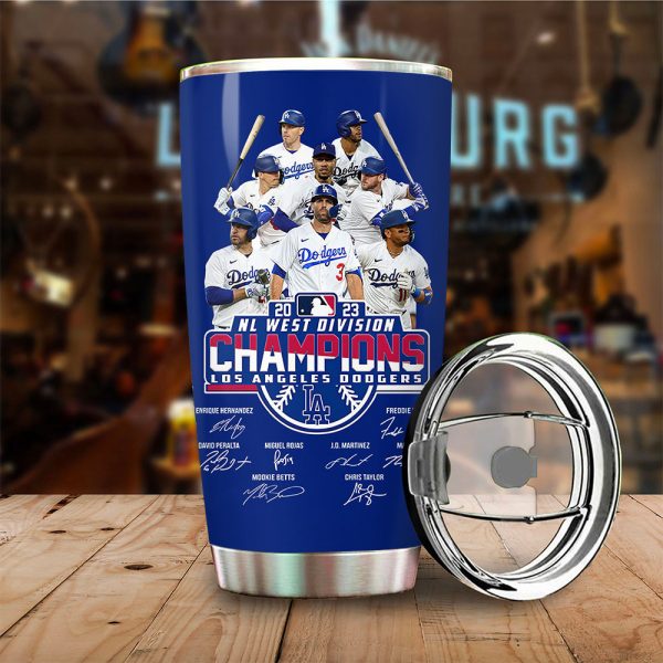 Los Angeles Dodgers Tumbler Cup - ANHNV 1889