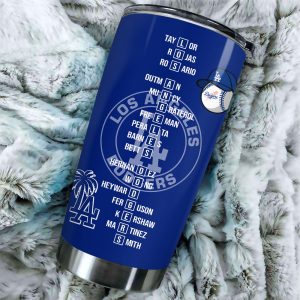 Los Angeles Dodgers Tumbler Cup - ANHNV 1889