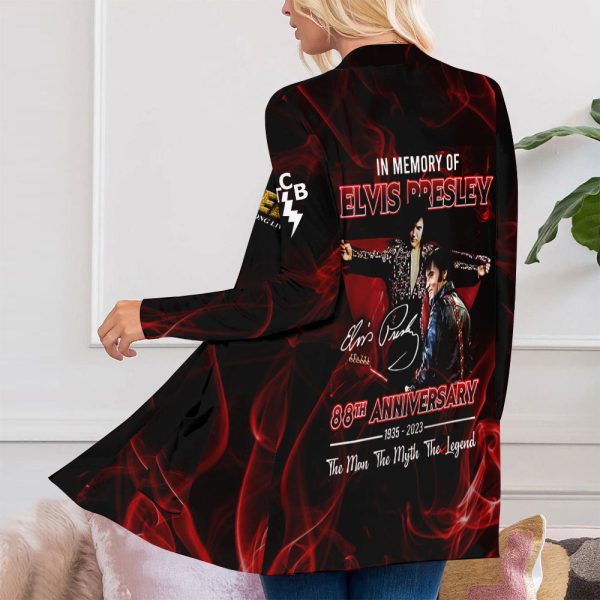 Elvis Presley Women's Patch Pocket Cardigan - ANHNV 1898