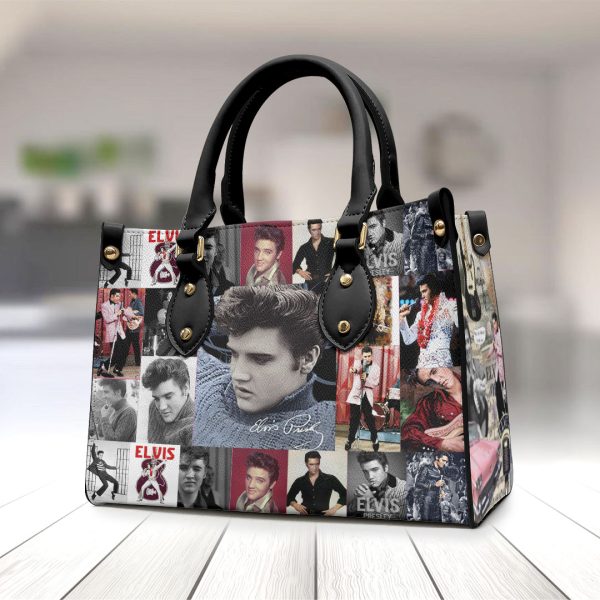 Elvis Presley Leather HandBag - ANHNV 1923