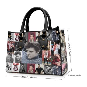 Elvis Presley Leather HandBag - ANHNV 1923