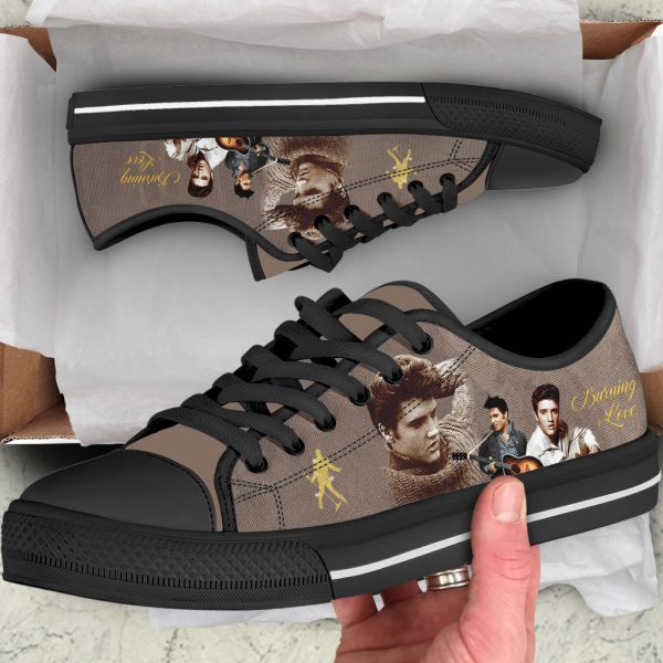 Elvis Presley Low Top Canvas Shoes - ANHNV 1929
