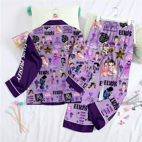 Elvis Presley Button Down Pajamas Set – ANHNV 1936