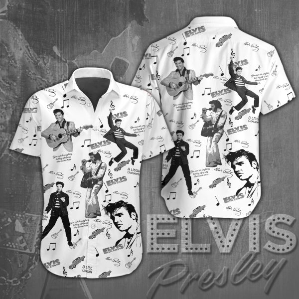 Elvis Presley Short Sleeve Dress Shirt - ANHNV 920