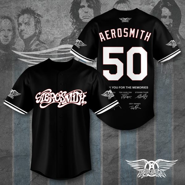Aerosmith Baseball Jersey - TANTN 2213