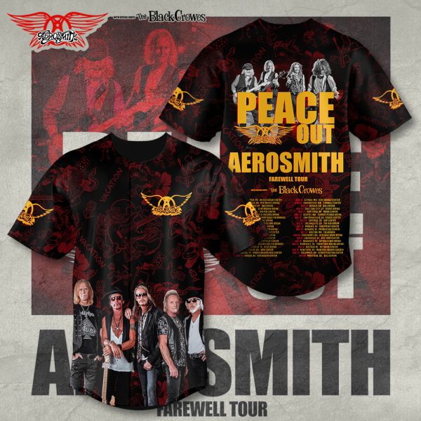 Aerosmith Baseball Jersey - TANTN 2246