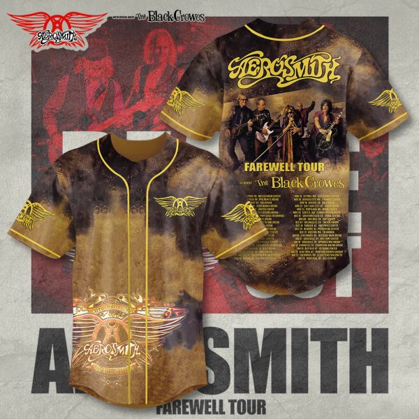Aerosmith Baseball Jersey - TANTN 2328