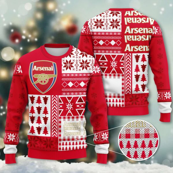 Arsenal 3D Ugly Sweater - TANTN 2203