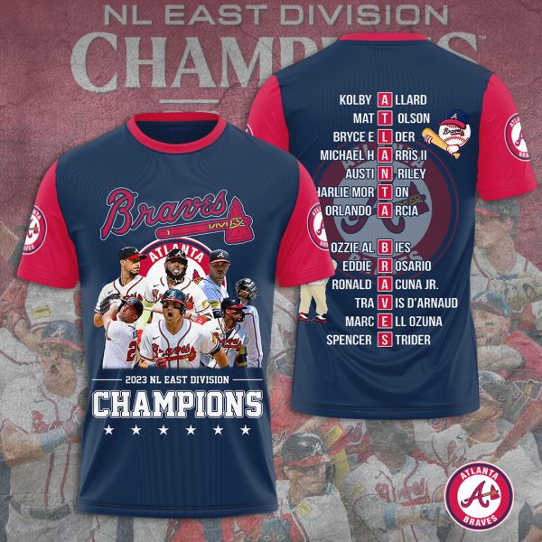 Atlanta Braves 3D Apparel - TANTN 2363