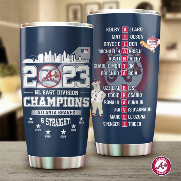 Atlanta Braves Tumbler Cup - TANTN 2365