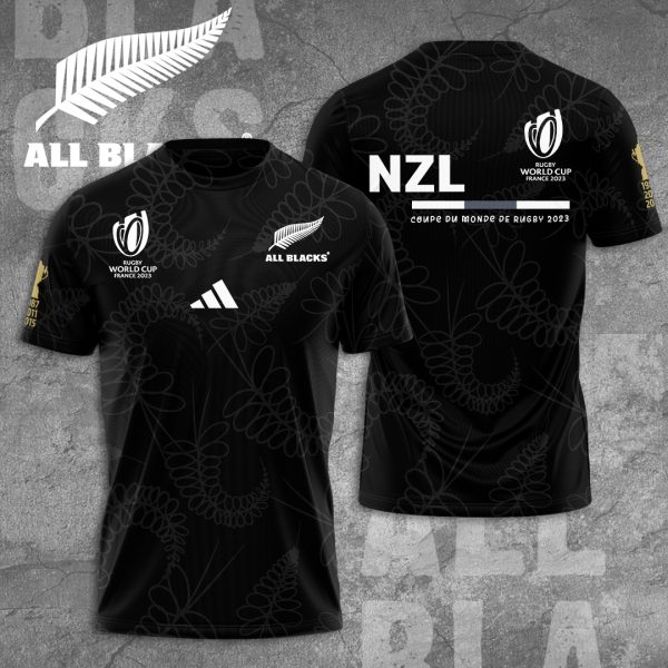 New Zealand National Rugby Union Team All Blacks 3D Apparel - TANTN 2323