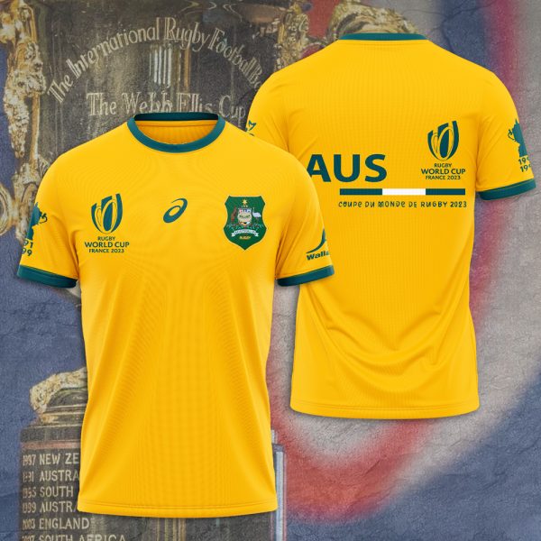 Australia National Rugby Union Team Wallabies 3D Apparel - TANTN 2322