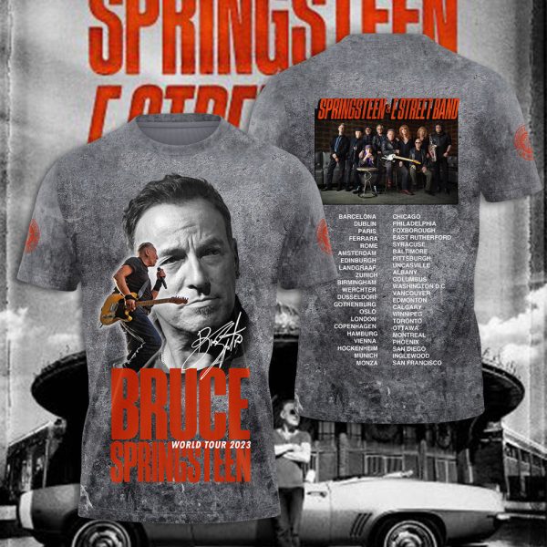 Bruce Springsteen 3D Apparel – NGHIAVT 0586