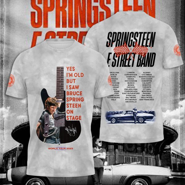 Bruce Springsteen 3D Apparel - NGHIAVT 0590