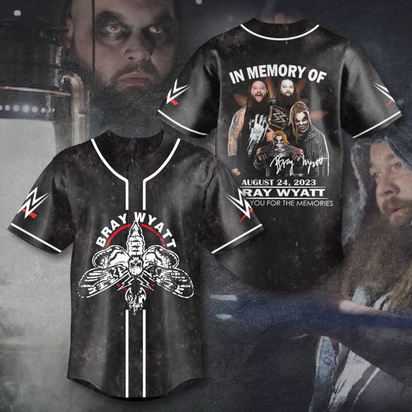 Bray Wyatt Baseball Jersey - TANTN 2189