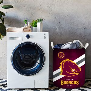 Brisbane Broncos Laundry Basket - VANDH 1133