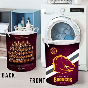Brisbane Broncos Laundry Basket - VANDH 1133