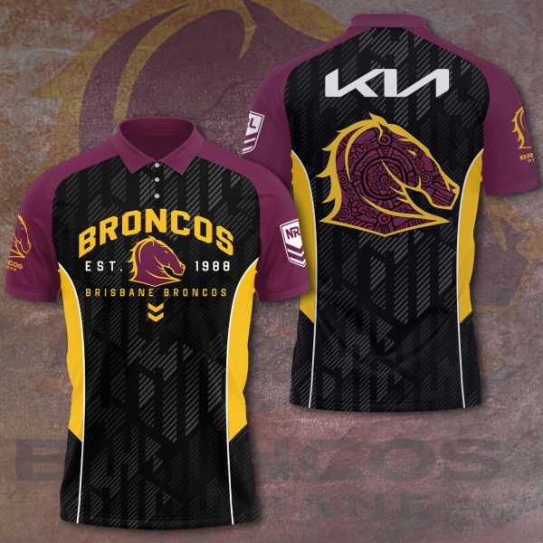 Brisbane Broncos 3D Apparel - VANDH 861