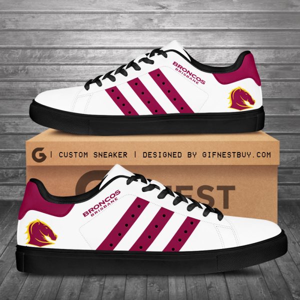 Brisbane Broncos Custom SS Shoes - VANDH 1078