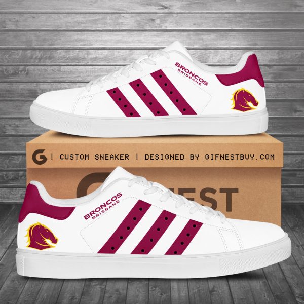Brisbane Broncos Custom SS Shoes - VANDH 1078
