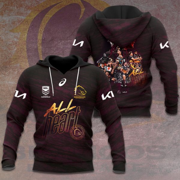 Brisbane Broncos 3D Apparel - VANDH 1081