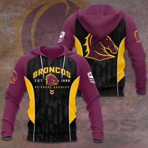 Brisbane Broncos 3D Apparel - VANDH 861