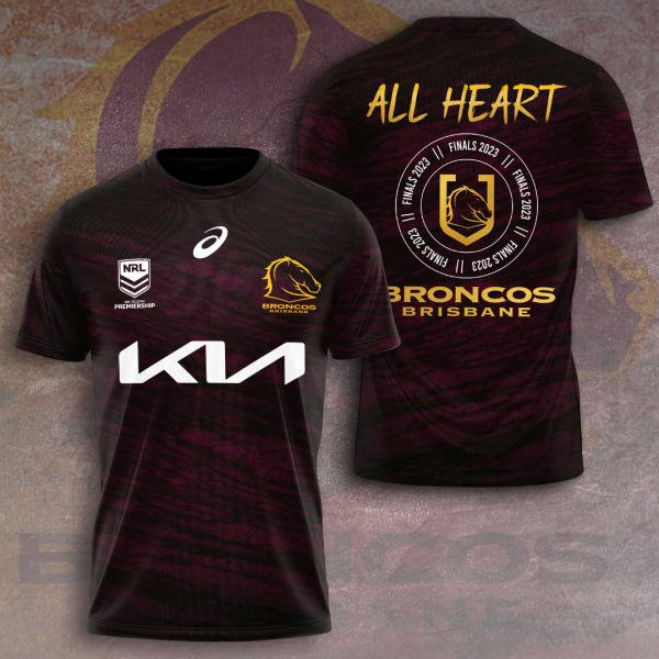 Brisbane Broncos 3D Apparel - VANDH 1080