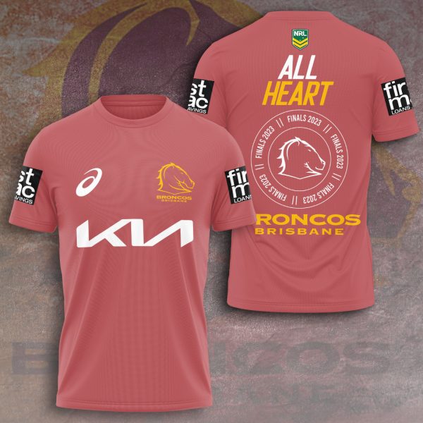 Brisbane Broncos 3D Apparel - VANDH 1082