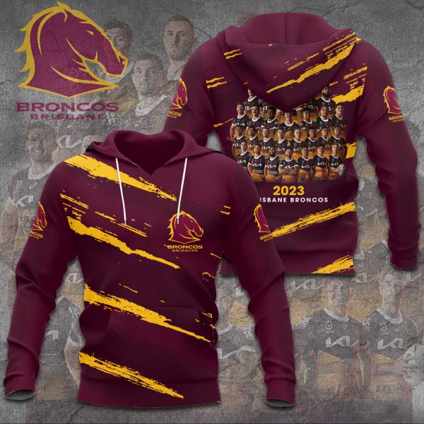 Brisbane Broncos 3D Apparel - VANDH 1073