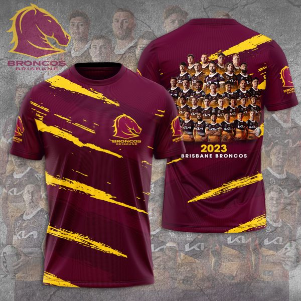 Brisbane Broncos 3D Apparel - VANDH 1073