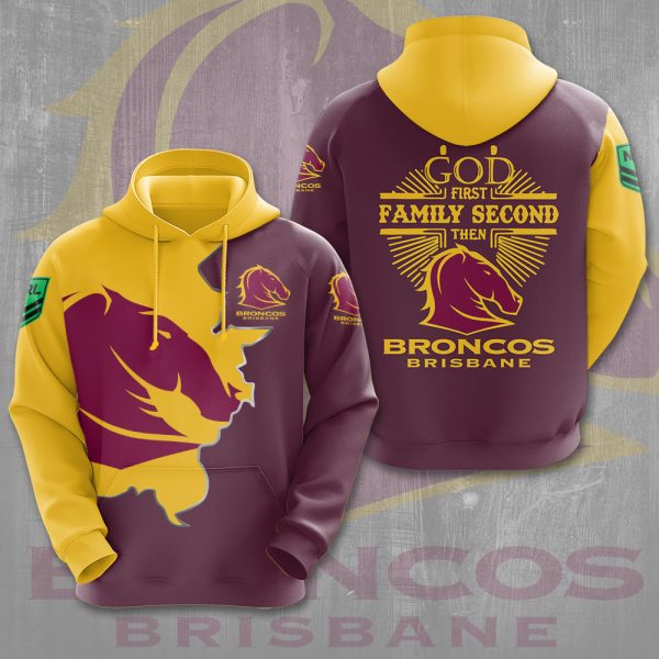 Brisbane Broncos 3D Apparel - VANDH 977