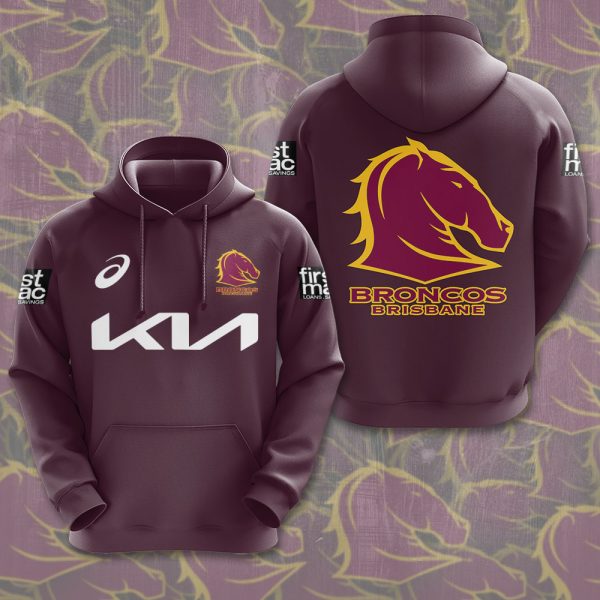 Brisbane Broncos 3D Apparel - TANTN 2265