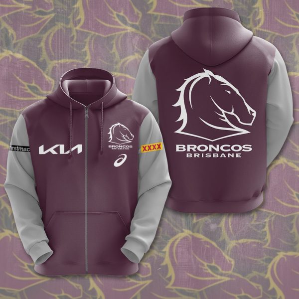 Brisbane Broncos 3D Apparel - TANTN 2268