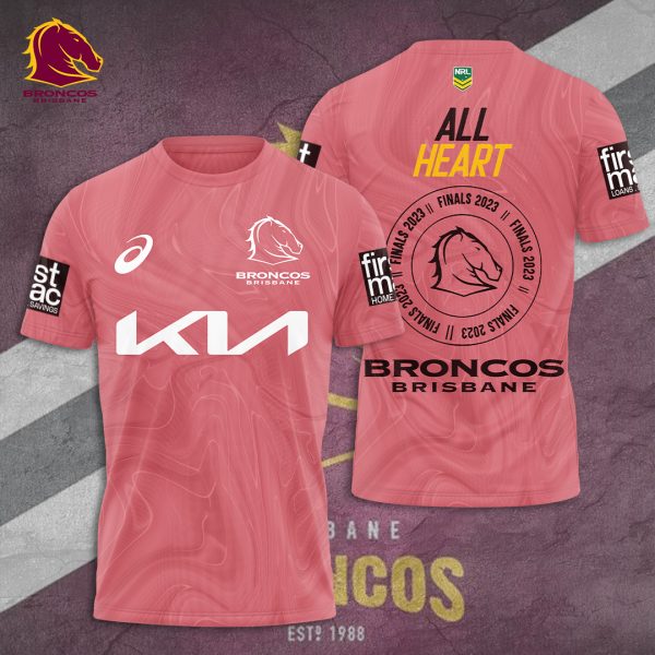 Brisbane Broncos 3D Apparel - TANTN 2541